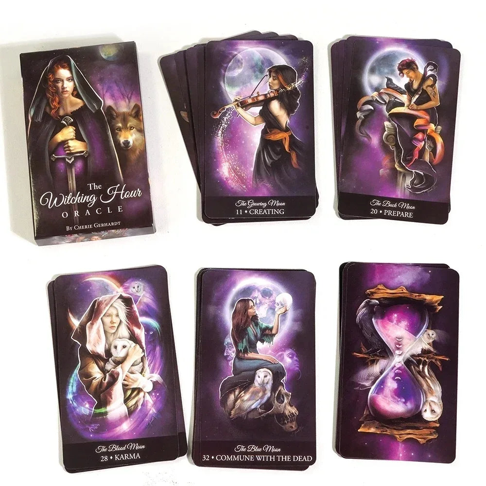 🔮 The Witch Hour Oracle – 39-Card English Divination Deck